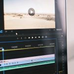 ecran dordinateur montrant vlc avec video decoupee